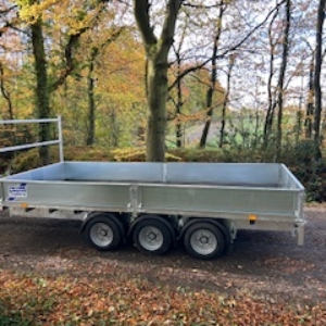 New Ifor Williams Lm146 Tri Axle 14×6.6FT