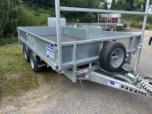 New Ifor Williams 12x6.6 LM126 Dropside / Flatbed Trailer - Image 2