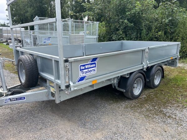 New Ifor Williams 12x6.6 LM126 Dropside / Flatbed Trailer